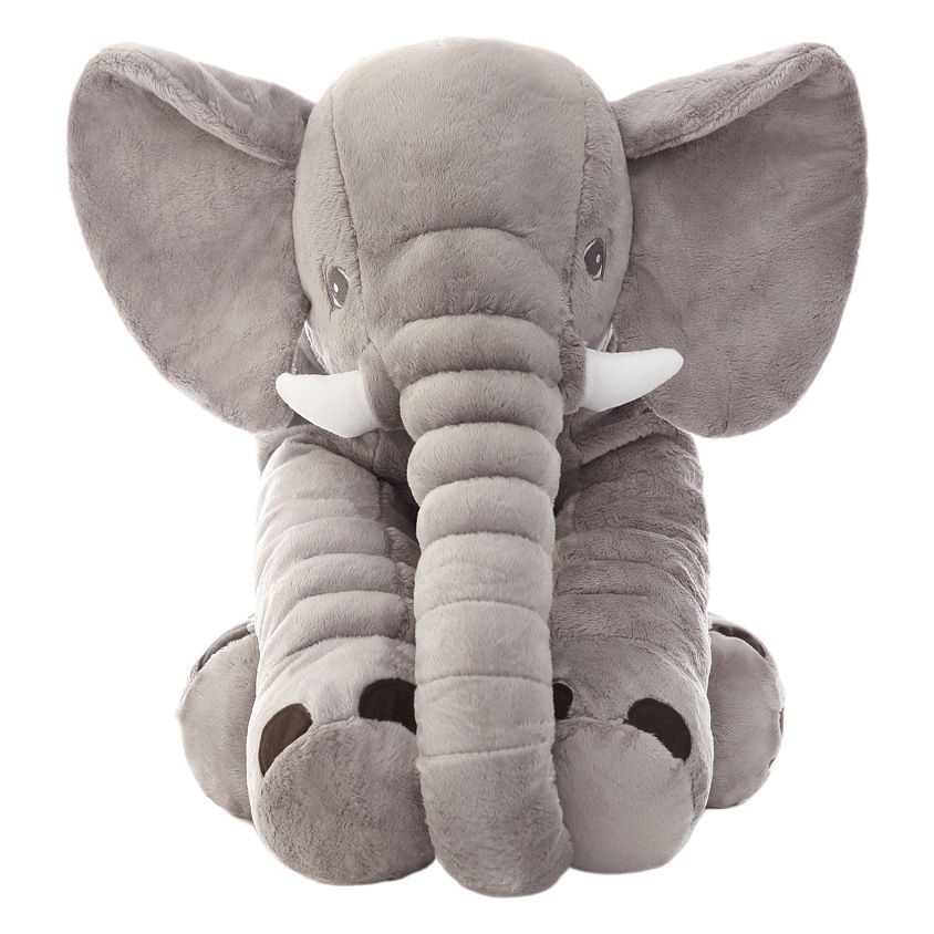 Muñecas de elefante de confort transfronterizo, bebés, niñas, juguetes de peluche para dormir, muñecos de elefante, almohadas de comercio exterior