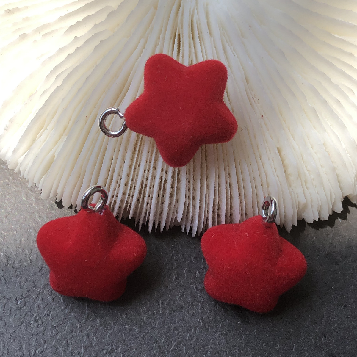 30g Weight Pendant Jewelry Making Type 15mm Jewelry Making Size DIY Jewelry Accessories Classification 10 PCS/Package Quantity Plastic, Resin Material Pentagram Pattern Casual, Cute, Simple Style Style 10 PCS/Package 15mm Plastic Resin Pentagram Pendant 6