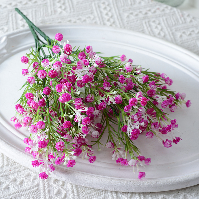 Estrellada flor artificial manojo novia con flor Hotel decoración de la boda accesorios de fotografía flor de la planta al por mayor