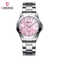 CHENXI Fashion Women's Watch Women's Watch Steel Band Watch Diamond Watch Waterproof Stainless Steel Quartz Watch Wholesale