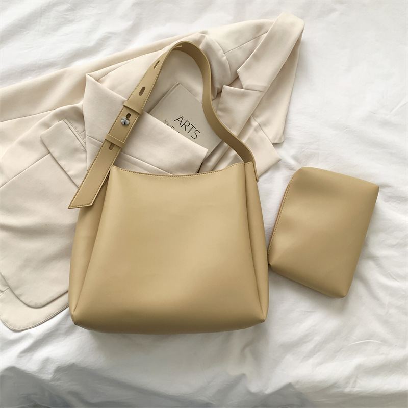 China Export Bag Large Shoulder Bag Women  New Casual Women Bag Mother Tote Bag Large Capacity Simple Shoulder Bag display picture 6