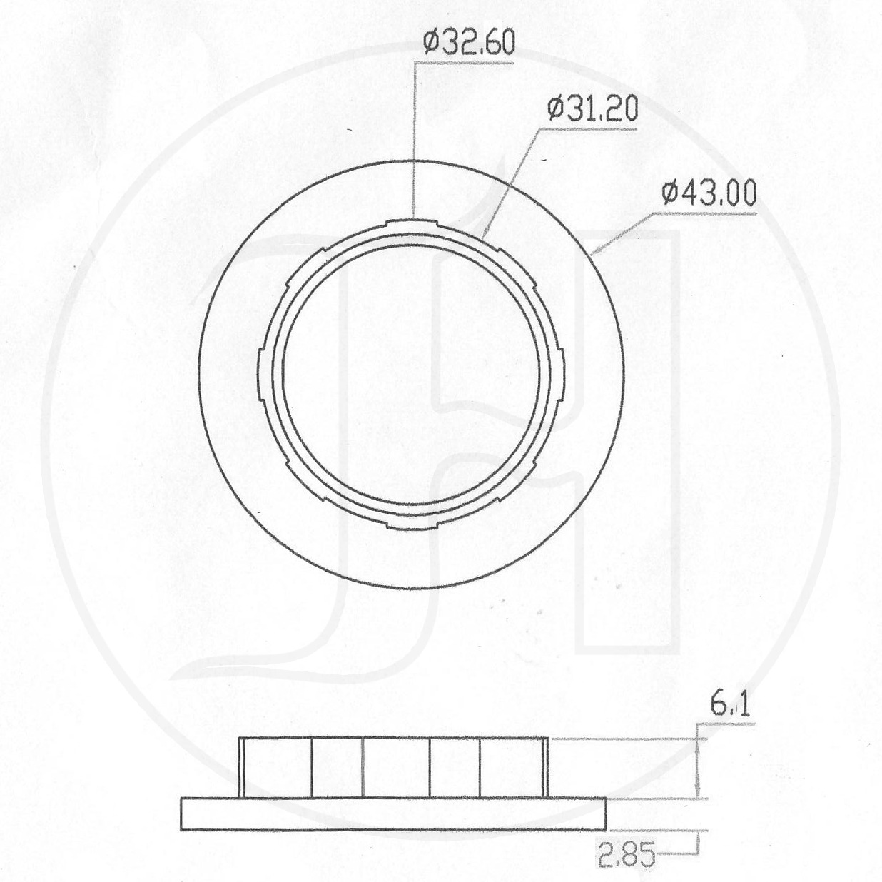 E14 anillo exterior de plástico pantalla de la tarjeta anillo de plástico anillo de cabeza de la lámpara retardante de llama resistencia a la temperatura resistencia al impacto ROHSE14RING
