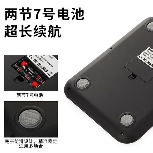 Wholesale new small electronic scale platform scale food scale stainless steel electronic kitchen scale 5kg small gram kitchen scale