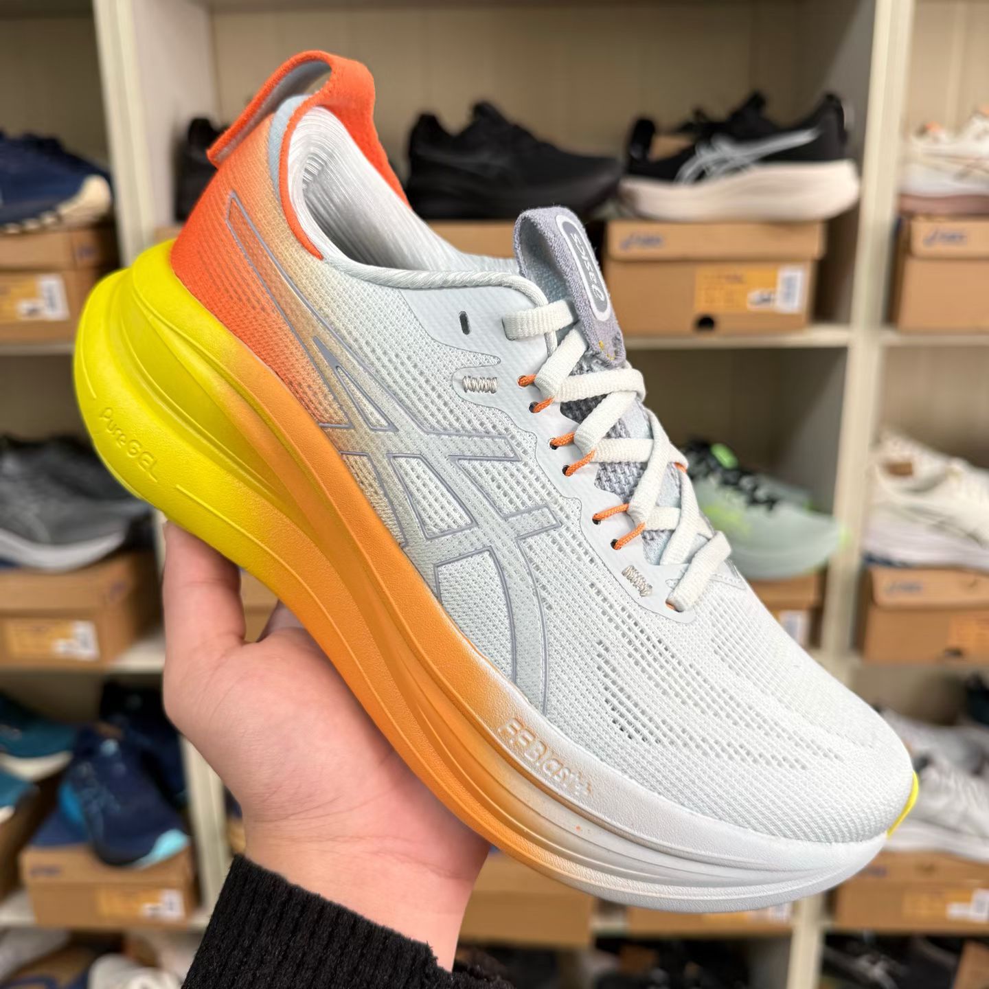 Orange white