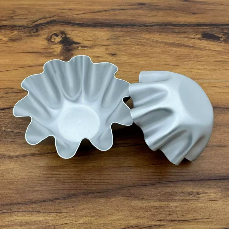 Маленькие цветочные яйца, цветочные чашки, алюминиевые формы, креативные формы для тортов, морская соль, ванна, формы для торта h202 h203