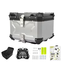 Алюминиевый кофр для электромотоцикла с быстросъемным креплением 28L/45L/55L/65L, боковые кофры для хранения багажа, водонепроницаемые, три кофра