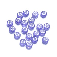 100��/�� 5*10mm�ǿ���ɢ�� ��ɫ͸��Ц���������� DIY���������