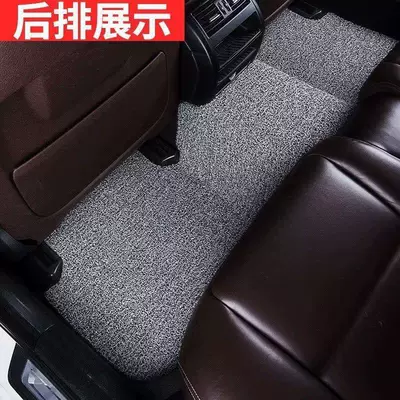 Car Carpet custom-made for specific cars, highly durable - black-grey-contact-customer-service-to-inform-the-model-year-rear-row-silk-loop-floor-mats-wear-resistant-king