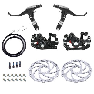 Aluminum Alloy Mountain Bike Disc Brake Set Bicycle Folding Table Disc Brake Set Bicycle Brake Set
