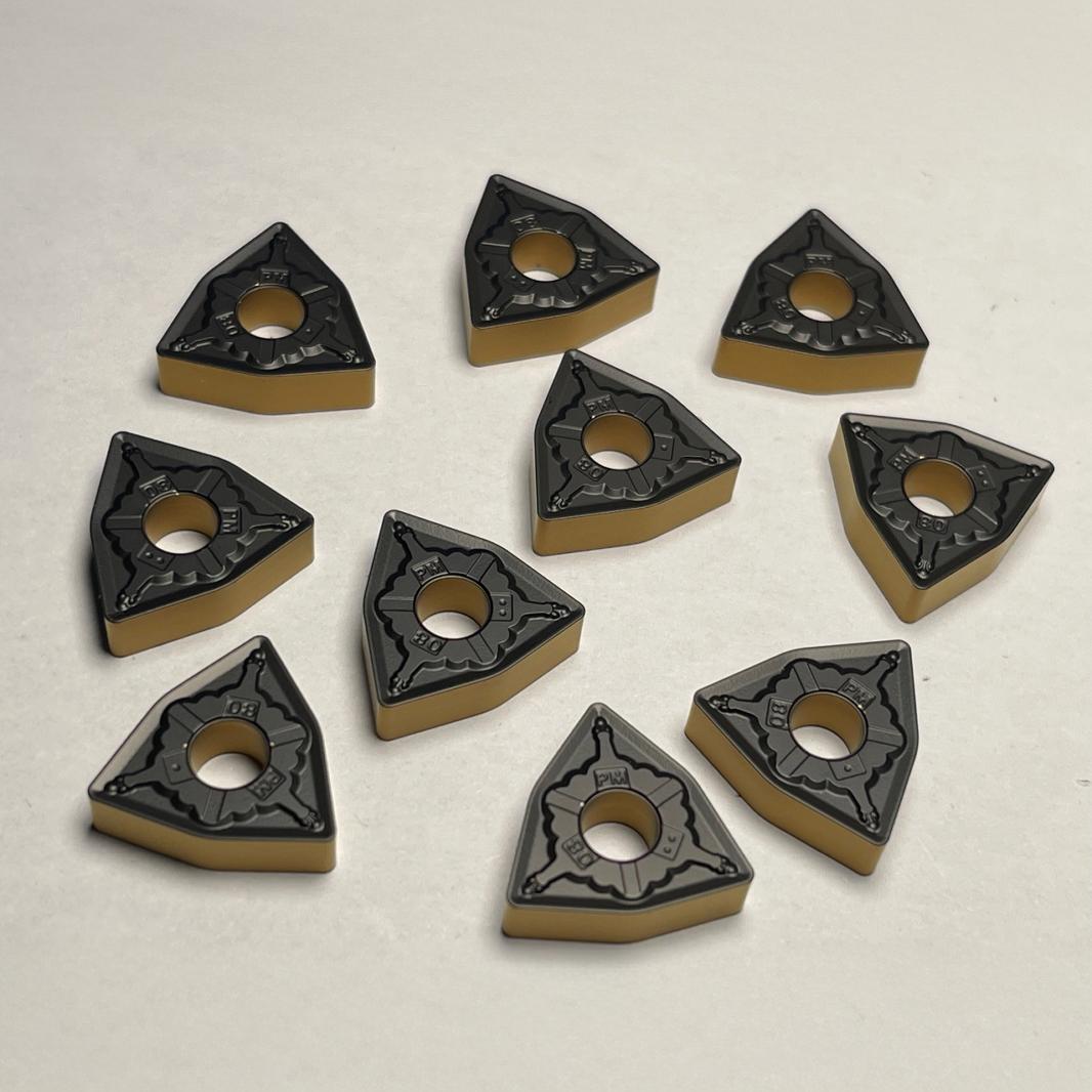 WNMG080408-PM 桃形开槽刀数控刀片