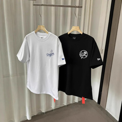 ニューエラ New Era 2025 新しい MLB プリント通気性ヤンキース半袖 T シャツトップハイバージョン卸売
