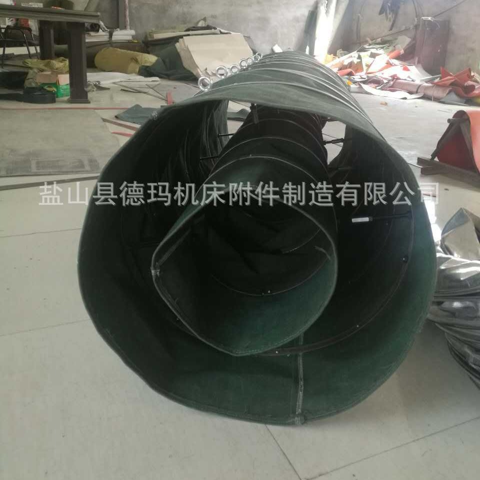 帆布软连接接口与柔性软风管的区别