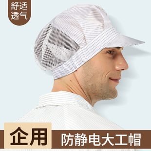 SEAGEBEL anti-static work cap dustproof protective electronic factory dust-free workshop food work cap bio-pharmaceutical