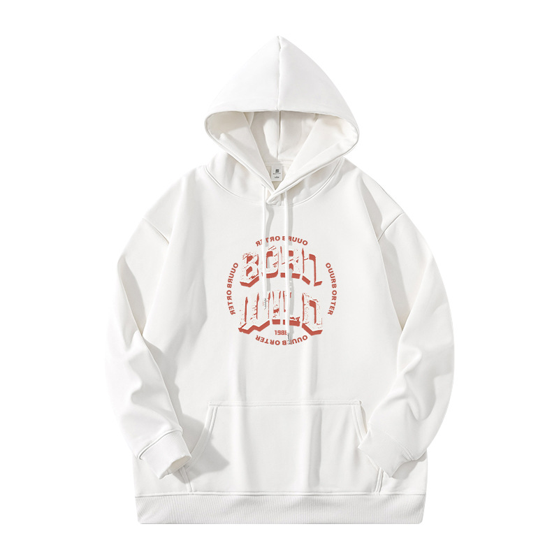 420g pesado chaqueta con sombrero hombre marca de moda de otoño estilo retro americano de alta tendencia guapo chaqueta con sombrero de otoño
