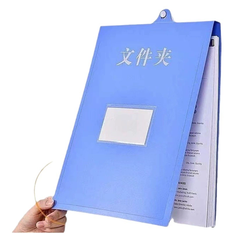 A4 Подвесная папка Офисные принадлежности Понимание посещаемости Финансовая настенная папка для хранения файлов Больничная настенная композиция
