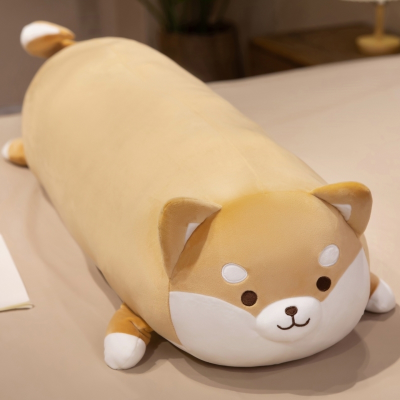 猫人形ロング枕、女の子用抱き枕、横向き寝用脚付きベッド、男の子用枕、ベッドサイドクッション|undefined