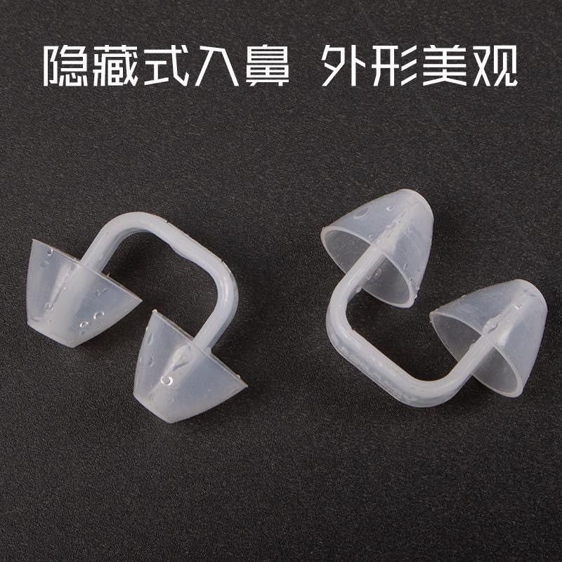 Transparent invisible nasal congestion (partial plus size)