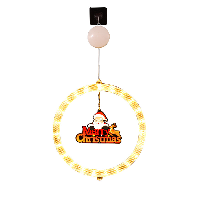 빛나는 메리 크리스마 마르키 LED 랜턴 실내 크리스마스 휴일 분위기 장식 펜던트