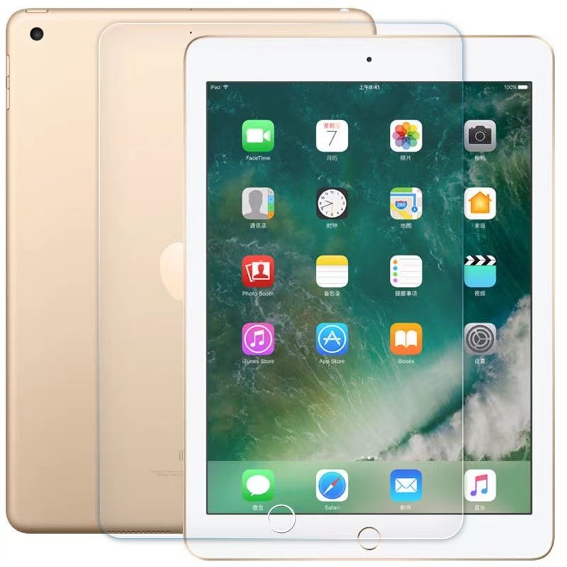 Aplicable ipad6 tableta película templada A1893/A1954 HD película protectora de vidrio resistente a caídas película de 9,7 pulgadas