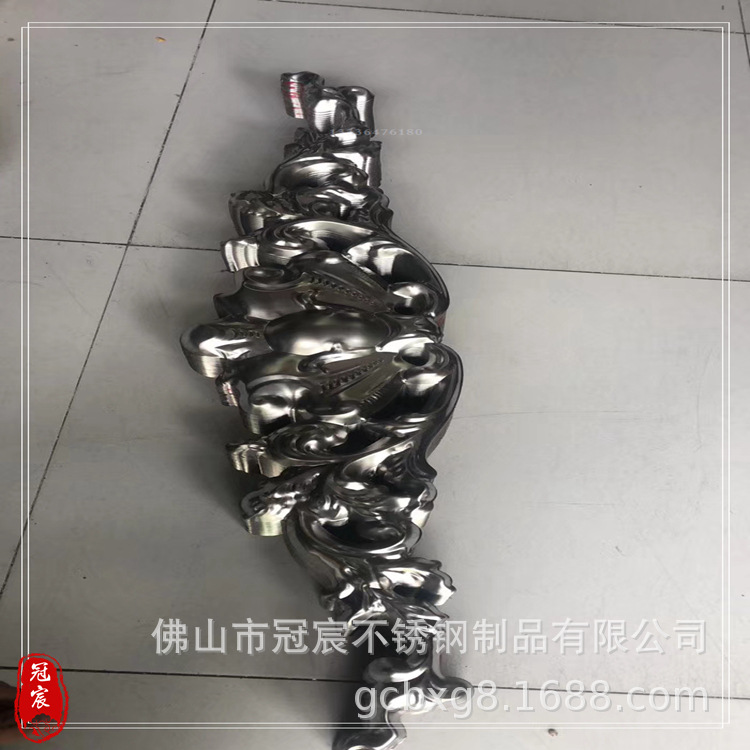 镀铜门花配件 不锈钢仿铜门板 餐厅玻璃门铜花