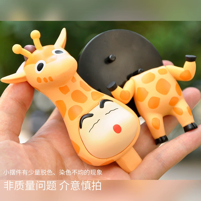 Crayons with animals, cute minifigure, doll, decorations, tiger