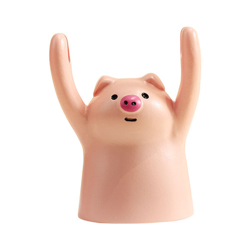 Creative cartoon New Year-themed pig-shaped display props—delicate, heartwarming, and motivational desk decorations, perfect as small gifts—available for wholesale.