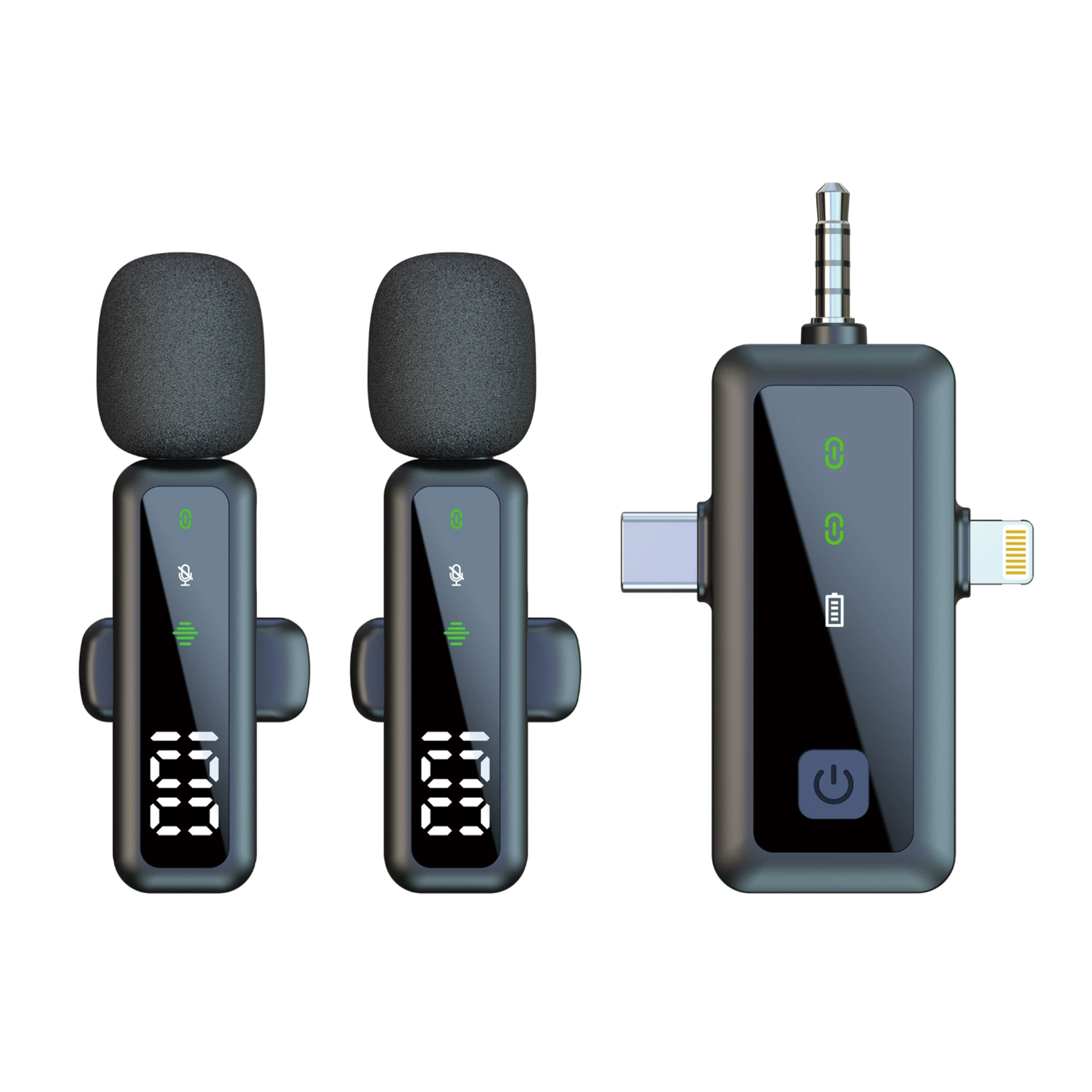 H68 pantalla digital de doble trigo tres en uno