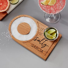 木质酒吧鸡尾酒糖盘木质研磨器橡木玻璃轮糖盐研磨器盐盒糖盒