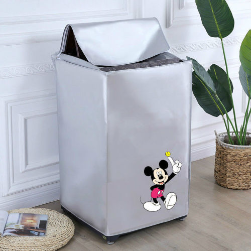 Waterproof washing machine cover thickened sun protection dust cover household fully automatic pulsator drum washing machine cover