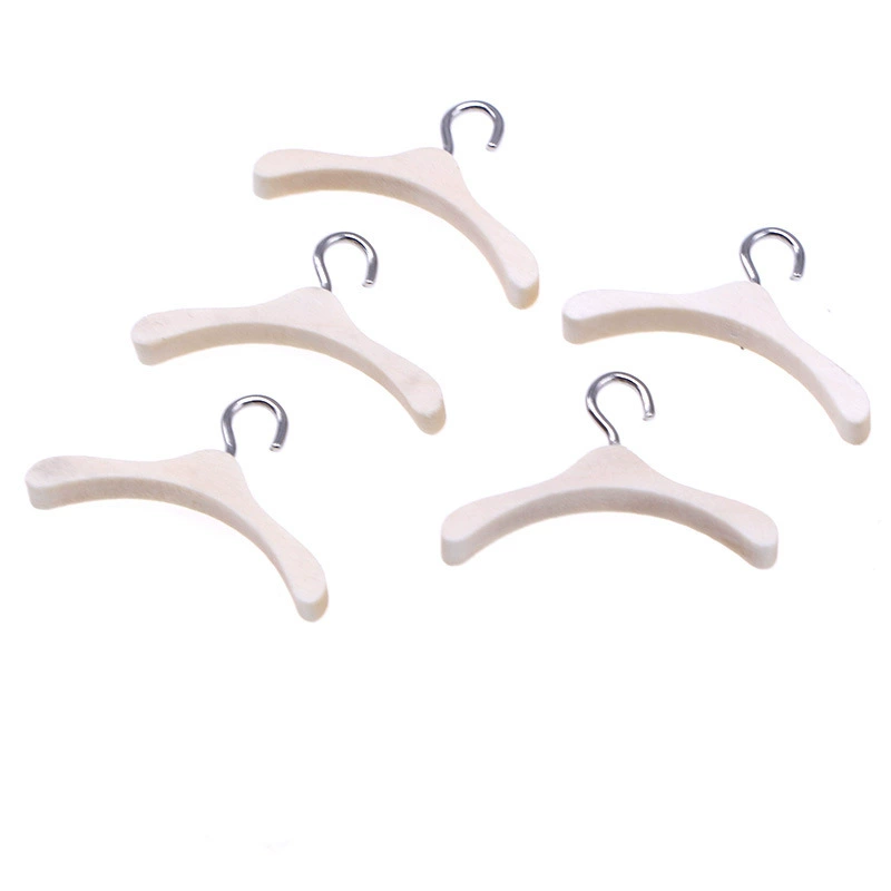 Кукольный домик Мини Карманная Мебель Модель Моделирование Жизни Миниатюрные Сцены Аксессуары Кукольный Домик Деревянная Вешалка