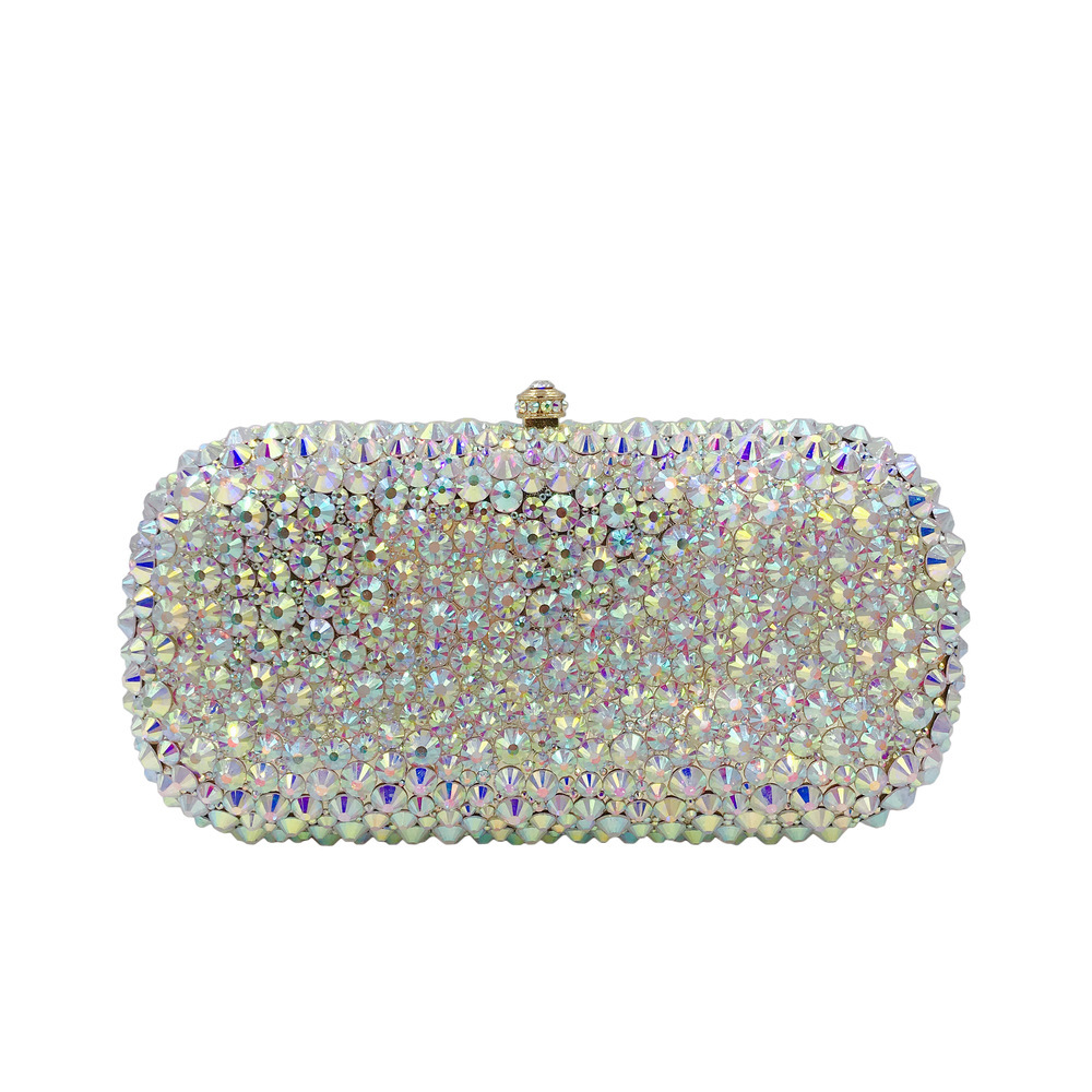 BL126 bolsas de diamantes hechas a mano, bolsas de cristal para la cena, bolsas de novia, bolsas de mano, bolsas de cadena