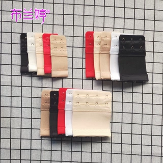 松紧二排二扣三扣四扣文胸延长扣内衣背扣增长不锈钢拉伸搭扣批发