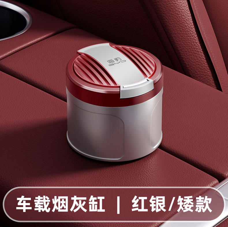 Suitable for the 2025 New Byd Seal 06 Car Ashtray, Anti-Fly Ash, Anti-Smoke Odor, 05/07Dmi with Light