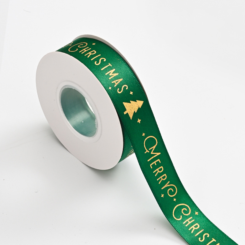 Material de ramo navideño de doble cara impresión en color bolsa kraft papel de flores caja de regalo papel de regalo de navidad