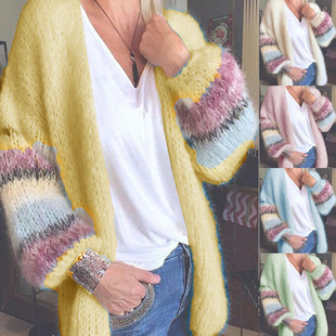 ���R�dë�l�yײɫ�R��ë�_���ﶬ�W��ᘿ����׿羳Ů�bcardigan