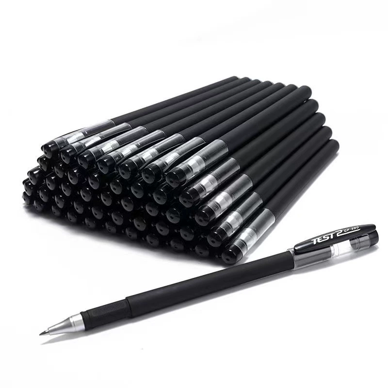 Black rollerball pen for elementary school students, teaching bullet, 10 pieces