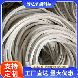 廊坊膨体聚四氟乙烯盘根含油耐磨密封编织填料油浸白四氟盘根厂家