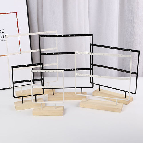 Earring jewelry stand pendant accessory earring holder jewelry storage rack counter display showcase Feng Lun