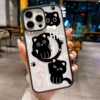 4951#black black cat sleeping in a daze
