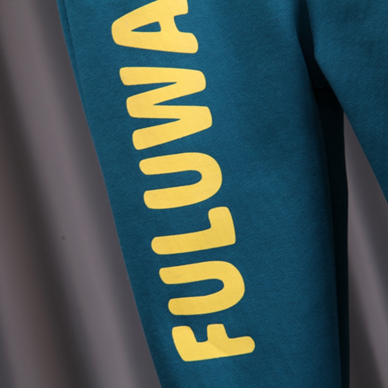 Boys' Baseball Suit Cartoon Casual Fashion Hot Selling 2023 Autumn New Mid size Children's 1-5 Year Old Two Piece Set_voghion.com