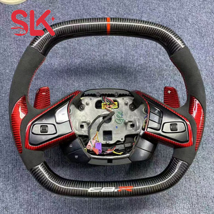 Suitable for Chevrolet Corvette C8 carbon fiber steering wheel carbon fiber sports style cross-border supply foreign trade