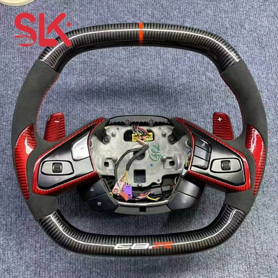 Suitable for Chevrolet Corvette C8 carbon fiber steering wheel carbon fiber sports style cross-border supply foreign trade