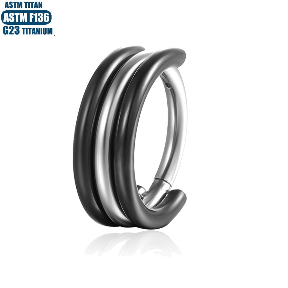 Pointed titanium steel lip stud product view