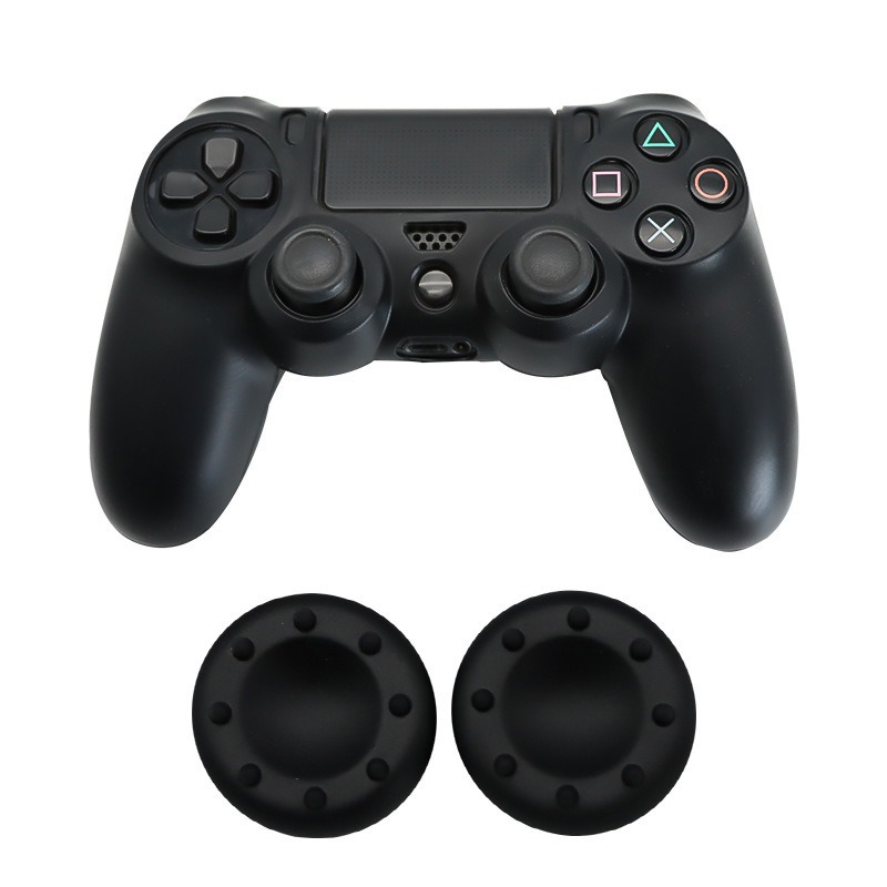 Funda protectora para gamepad PS4 SLIM/PRO para enviar dos teclas de 8 puntos Funda de silicona para gamepad ps4