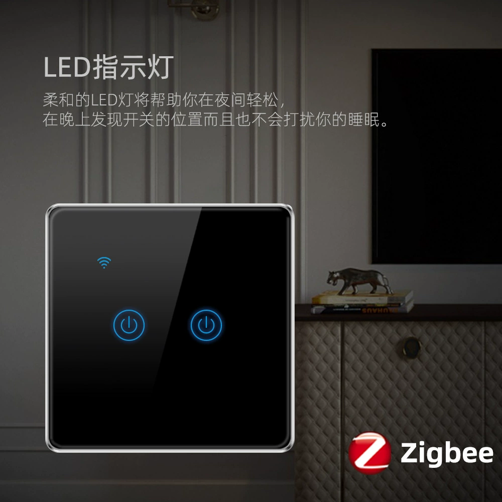 Европейский тип 86 ZigBee умный переключатель металлическая рамка ноль огня Wir Wipi переключатель дистанционное управление для мобильного телефона