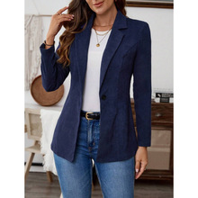 M 35104 Casual Elegant Button Blazer Cardigan ������װ����