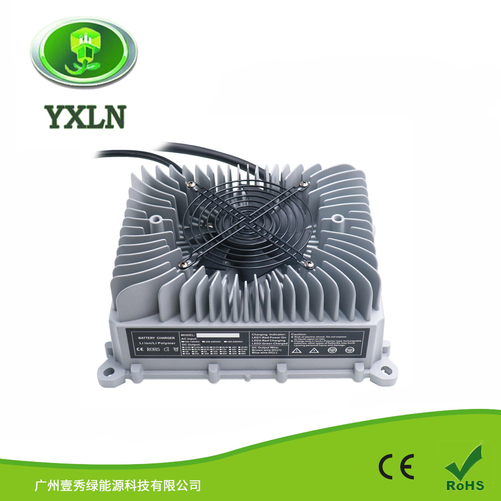 壹秀2000W 24V50A/ 29.2V50A/29.4V50A快充充电器防水铅酸锂电