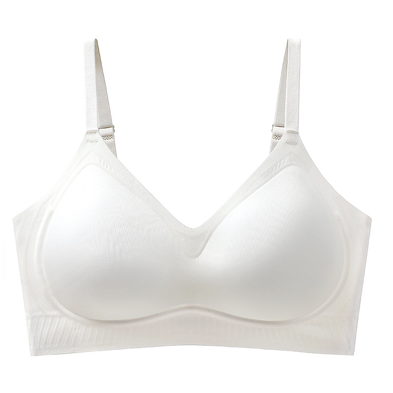 Sujetador para niña, fácil de viajar, pecho pequeño, grande, sin costuras, sujetador sin anillo de acero, ropa interior, ropa interior ajustable