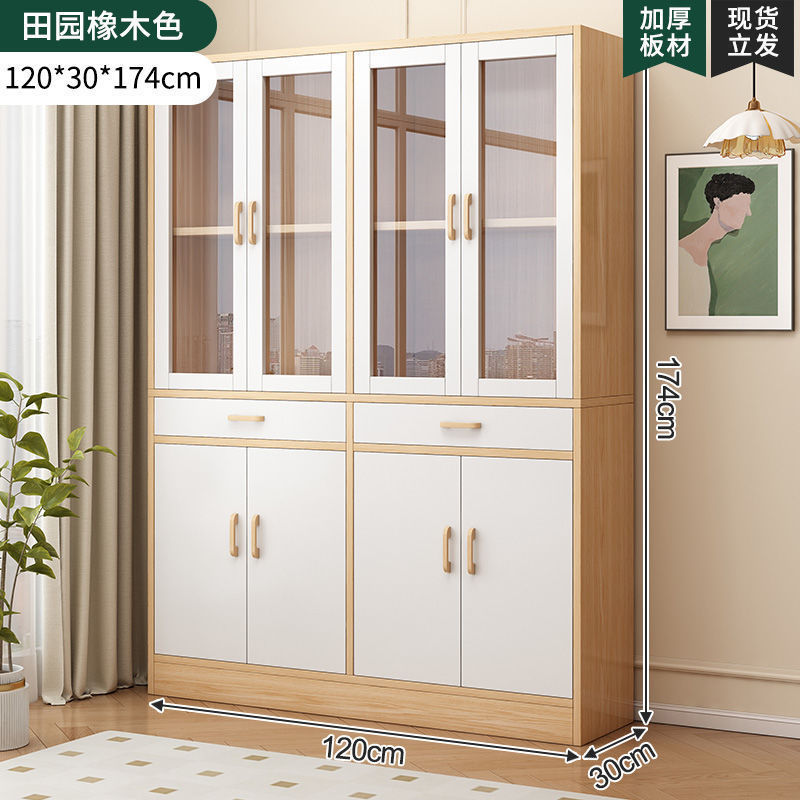 [문 8개, 서랍 2개] 패스럴오크 컬러 120cm
