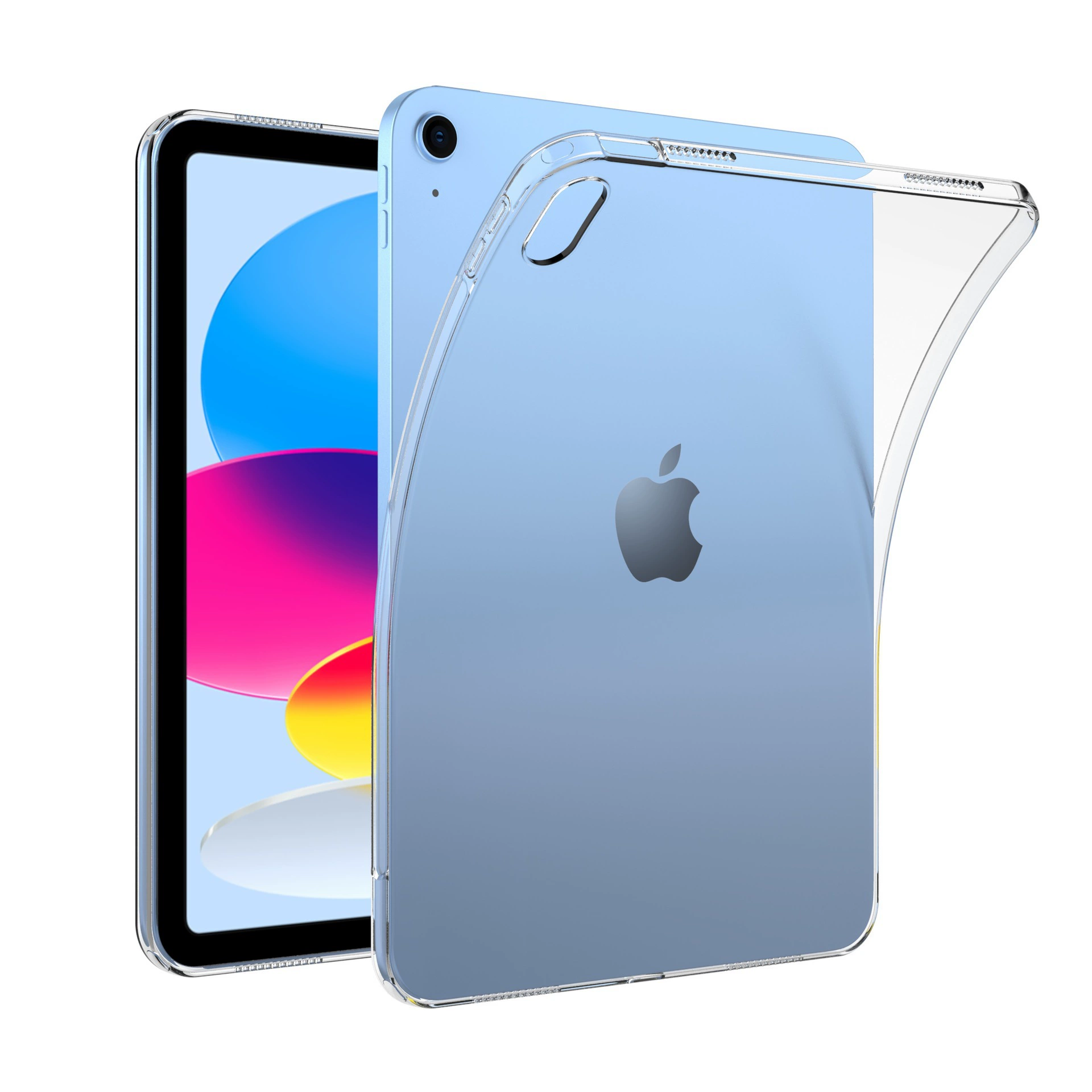 Подходит для нового iPad 2025 защитный чехол iPad11 10.9 Pro11 12.9 Прозрачный противоударный TPU мягкий корпус